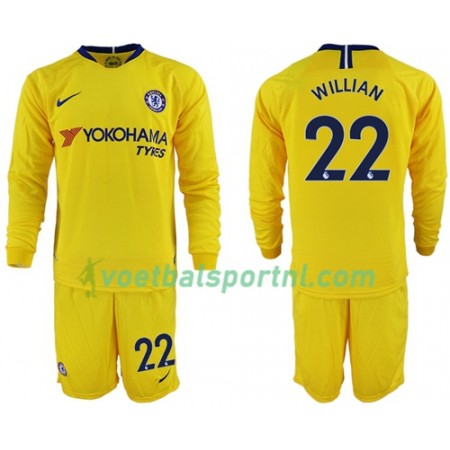 Chelsea Willian 22 Kind Uit Tenue 2018-19 L/S